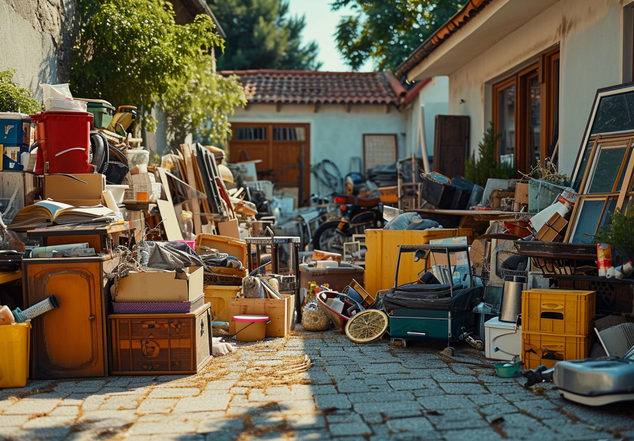 scene-avec-des-articles-divers-vendus-a-une-vente-de-cour-pour-des-bonnes-affaires