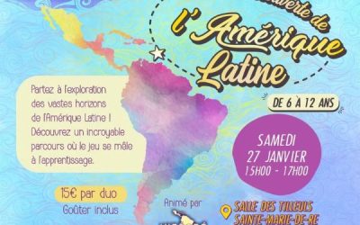 atelier parent/enfant « A la découverte de l’Amérique latine »