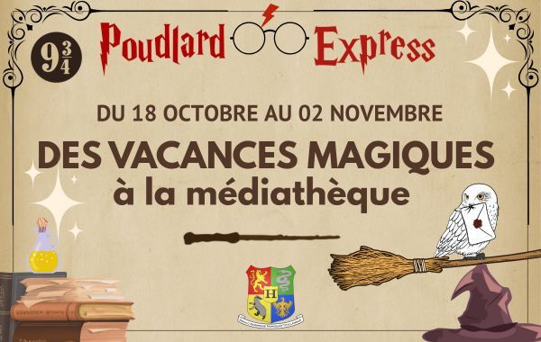 Des vacances magiques à la médiathèque 🎃