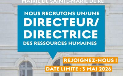 La Mairie recrute son/sa directeur/directrice ressources humaines