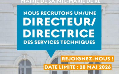 La Mairie recrute son/sa directeur/directrice des services techniques