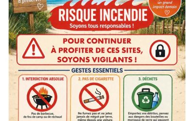 🔥 Risque très sévère d&rsquo;incendie : vigilance !