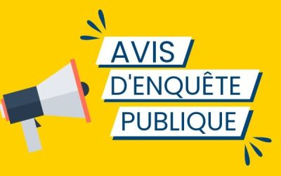 Avis d&rsquo;enquête publique : Projet de création d&rsquo;une réserve foncière sur le site « Les Gruasses »