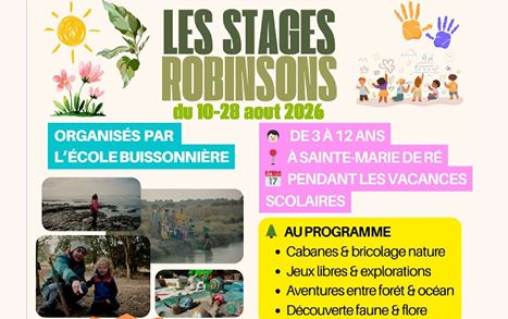 Stages Robinsons : une solution de garde pendant l&rsquo;été