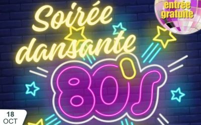 Soirée dansante Années 80 😎🤩