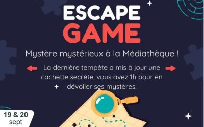 ESCAPE GAME : Mystère mystérieux à la Médiathèque
