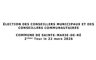 Élections municipales – Résultats du 2nd tour
