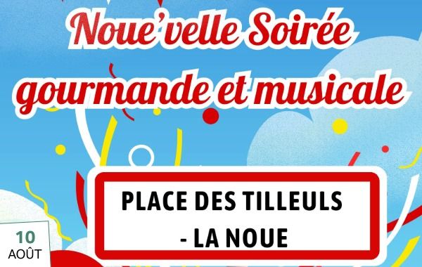 Soirée gourmande & musicale Août