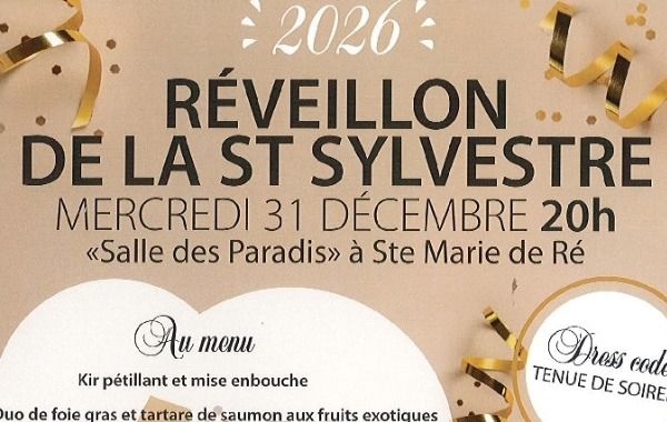Réveillon de la St Sylvestre 2026