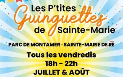Tout l’été, Ambiance Guinguette au Parc Montamer !