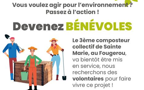 Devenez bénévole du nouveau composteur collectif