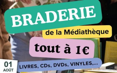 Braderie de la Médiathèque