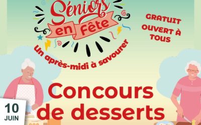 Participez au Concours de desserts : Séniors en fête