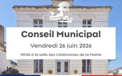 CONSEIL MUNICIPAL