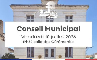 CONSEIL MUNICIPAL