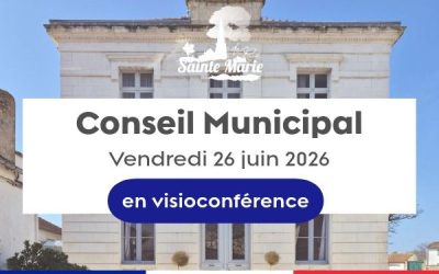 Votre Conseil Municipal en visioconférence