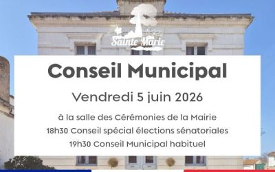 CONSEIL MUNICIPAL