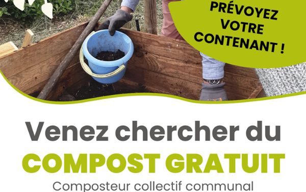 Distribution gratuite de compost