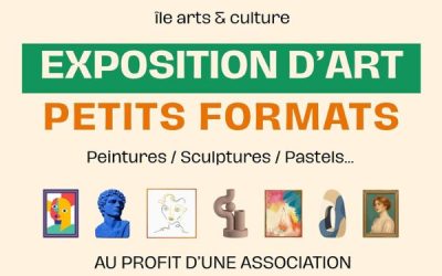 🎨 PETITS FORMATS : UNE EXPOSITION D’ART SOLIDAIRE À SAINTE-MARIE-DE-RÉ