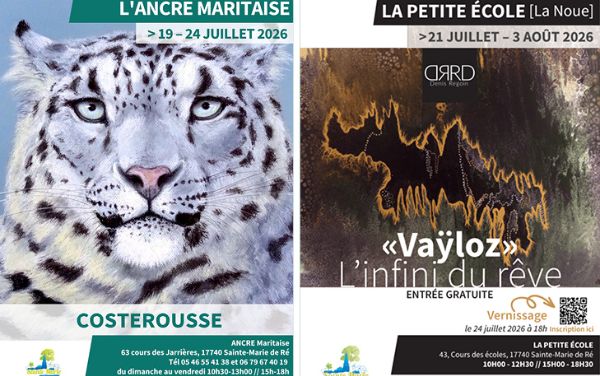 Les expos de Sainte-Marie Du 20 juillet au 3 août