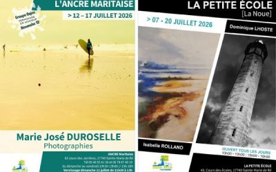 Les expos de Sainte-Marie Du 12 au 20 juillet