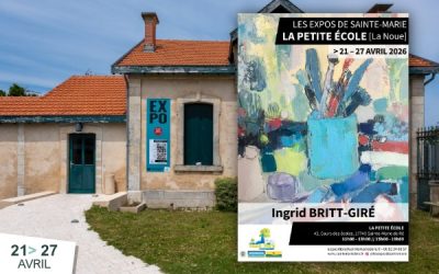 Exposition à La Petite Ecole « Ingrid Britt-Giré »