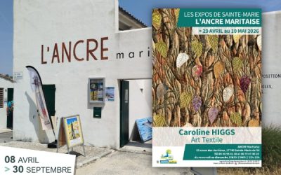 Exposition Art textile de Caroline Higgs