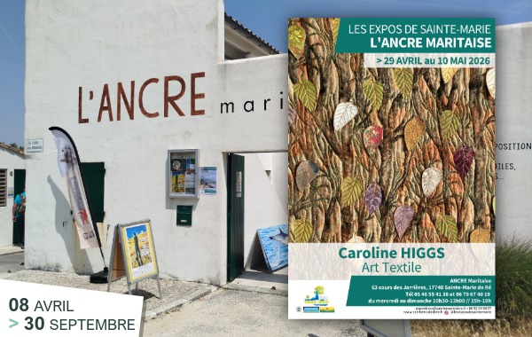 Exposition Art textile de Caroline Higgs