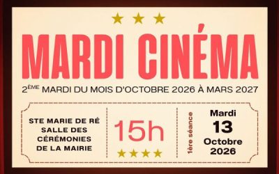Mardi Cinéma : une nouvelle saison commence !