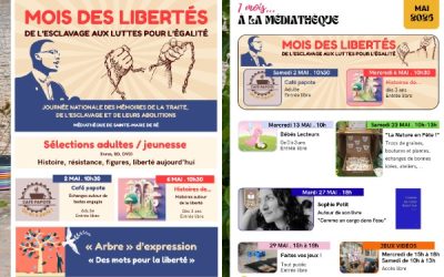 Mai à la Médiathèque : une ode aux libertés