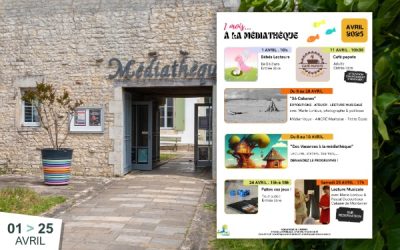 Avril à la Médiathèque