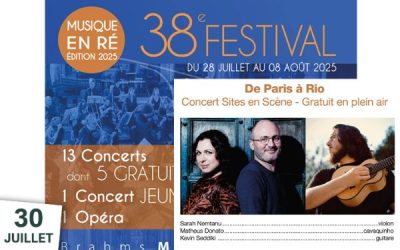 Musique en Ré : concert place de l’église