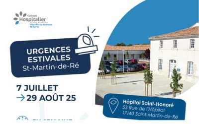 Urgences estivales Saint Martin de Ré
