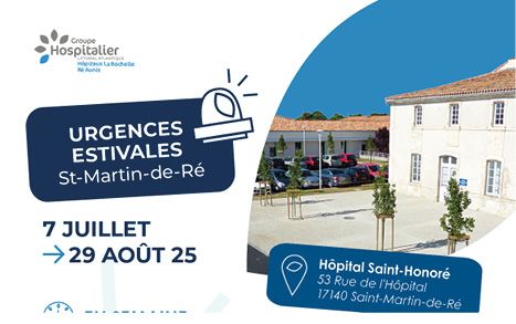 Urgences estivales Saint Martin de Ré